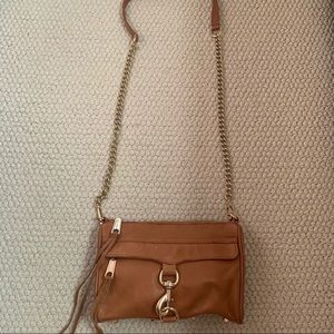 Rebecca Minkoff Mini MAC in Cognac